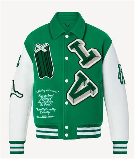 lv letterman jacket|Louis Vuitton men's jackets.